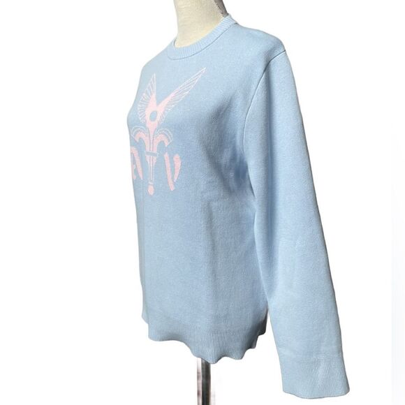 Alte Volant Baby Blue & Pink “Cotton Candy” Crewneck Sweater (Size: Small) - Picture 8 of 12